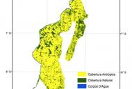 Mapa remanescentes florestais da Amazônia tocantinense em 2011